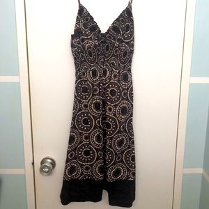 *SOLD* Dynamite brown patterned dress